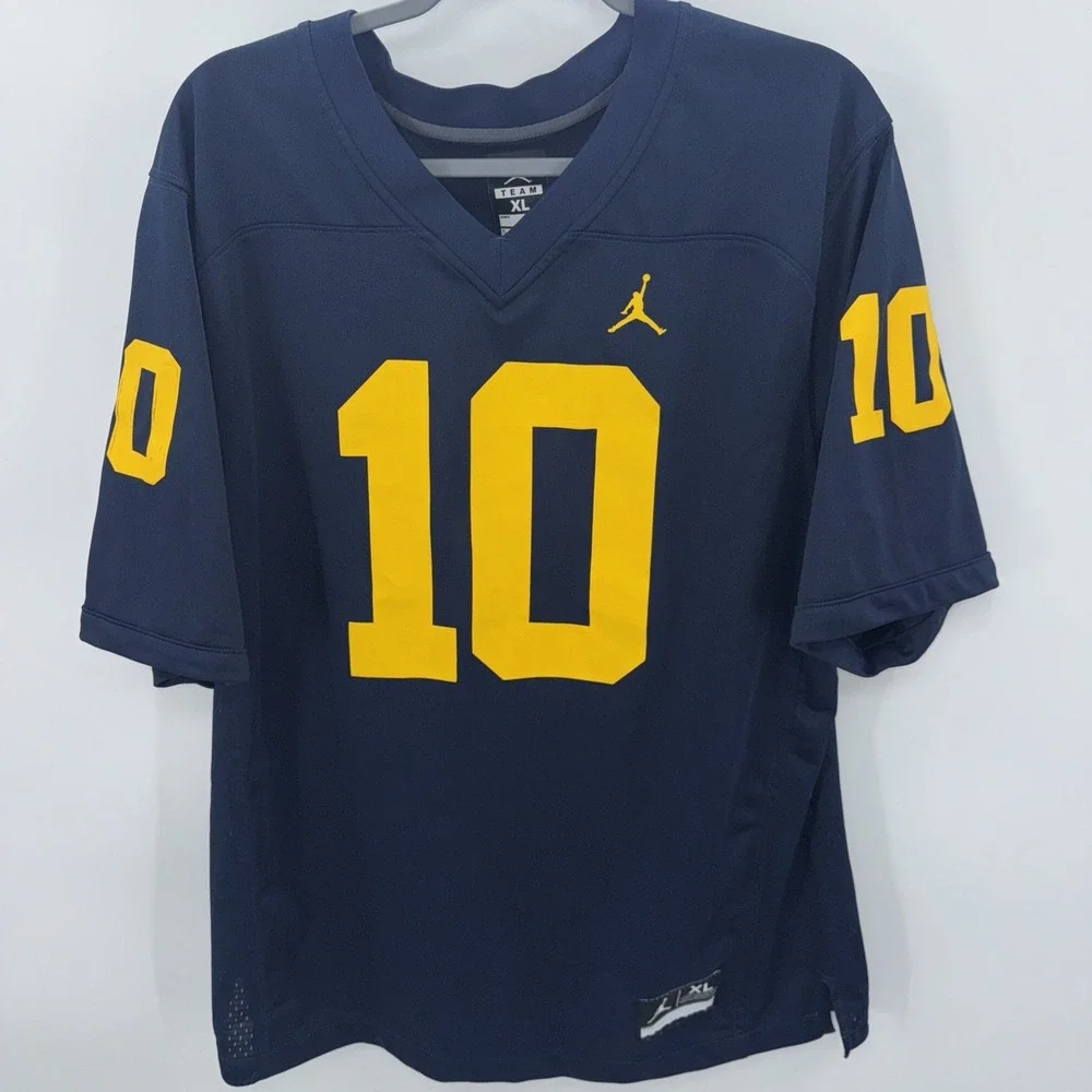 Tom Brady Michigan Wolverines Nike Jordan Brand Alumni Player Game‎ Jersey XL